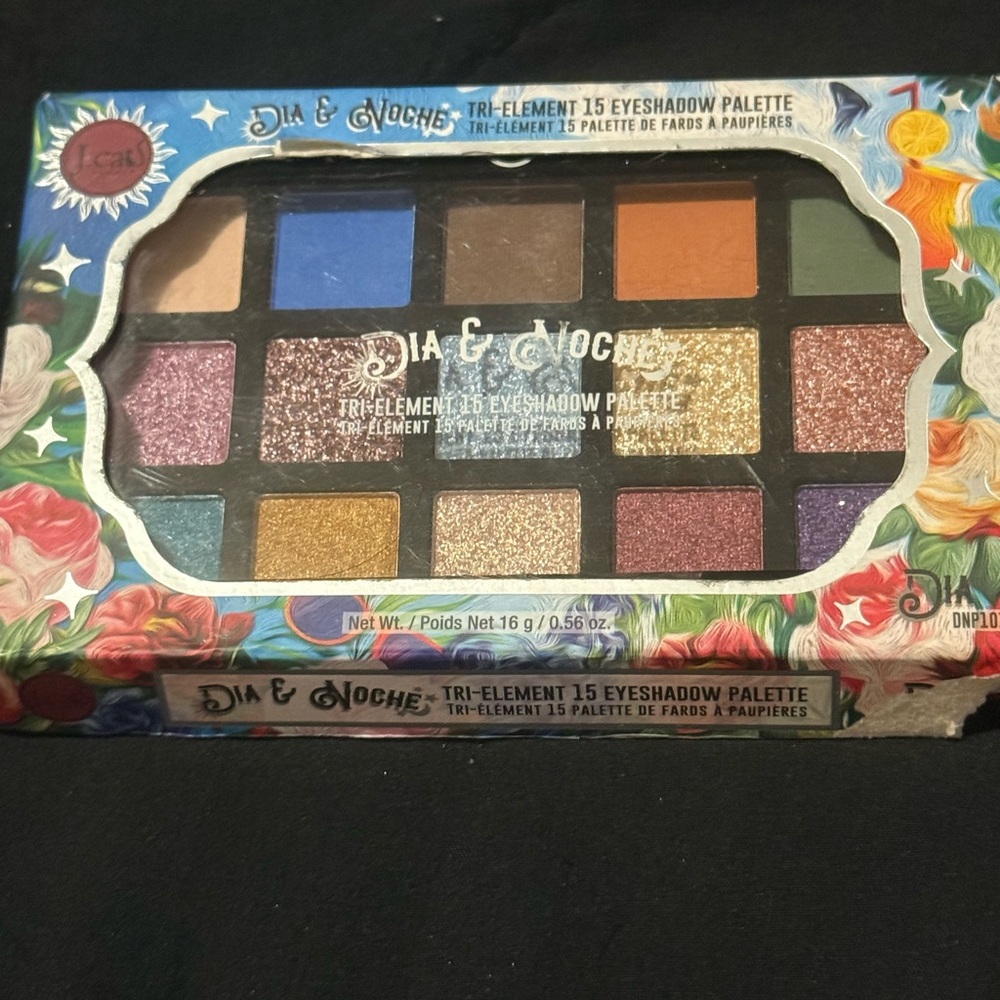 Dia & Noche Tri-Element 15 Eyeshadow Palette - Multicolor
